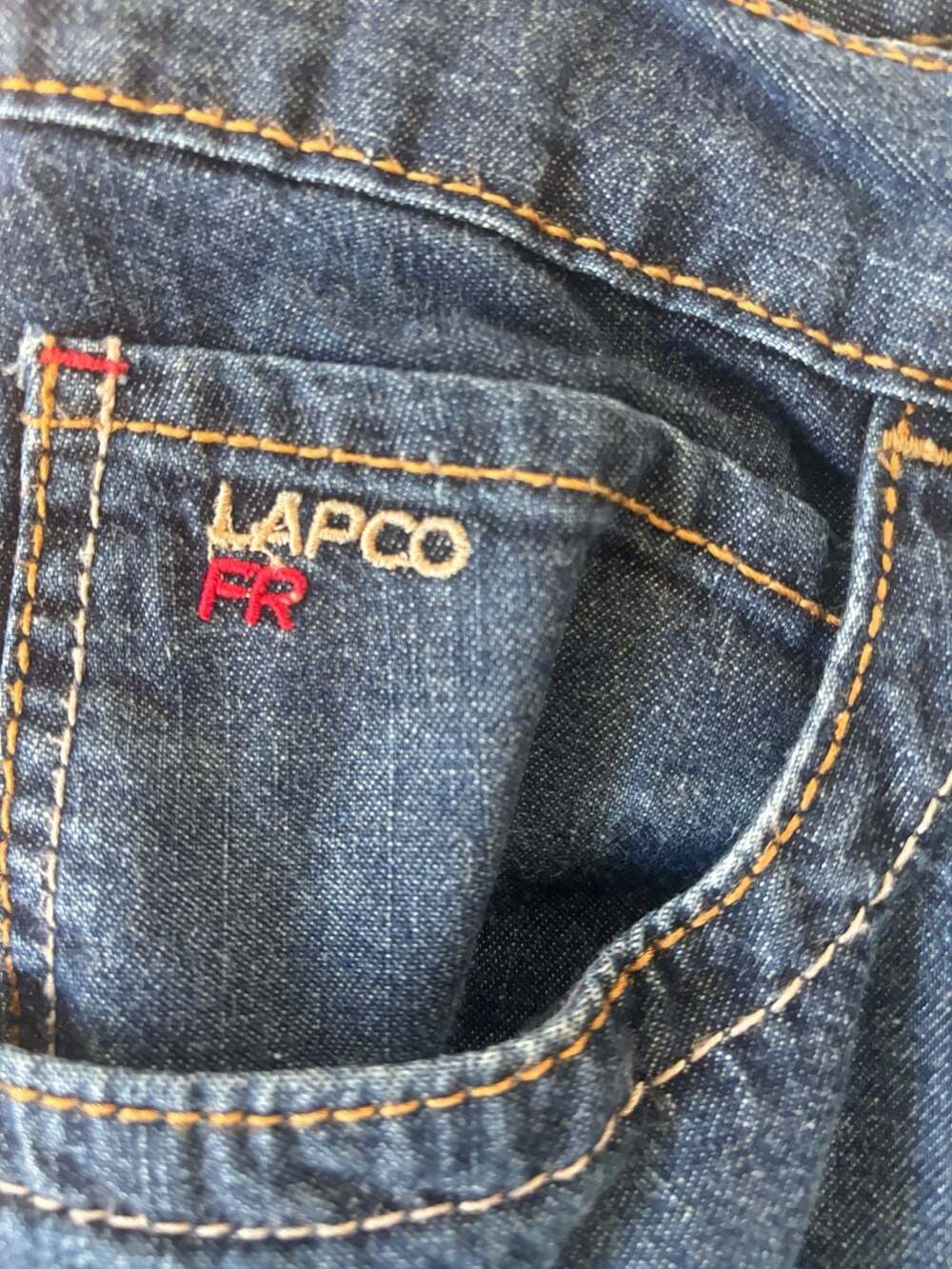 LAPCO FR Modern Industrial Workwear Flame Resistant Men's Denim Jeans 36x34 - Picture 4 of 10